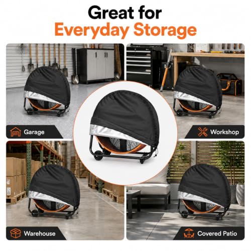 VEGARD Heavy Duty Waterproof Fan Cover for 18" & 20" Fans