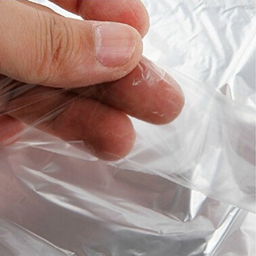 20 Pack Clear Plastic Garment Bags - Waterproof Dust Covers