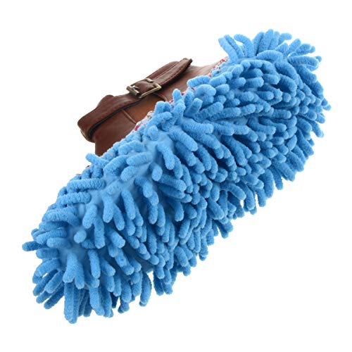 ZYHW Microfiber Slippers for Floor Dusting & Cleaning, Reusable Shoe Cover Mop Socks