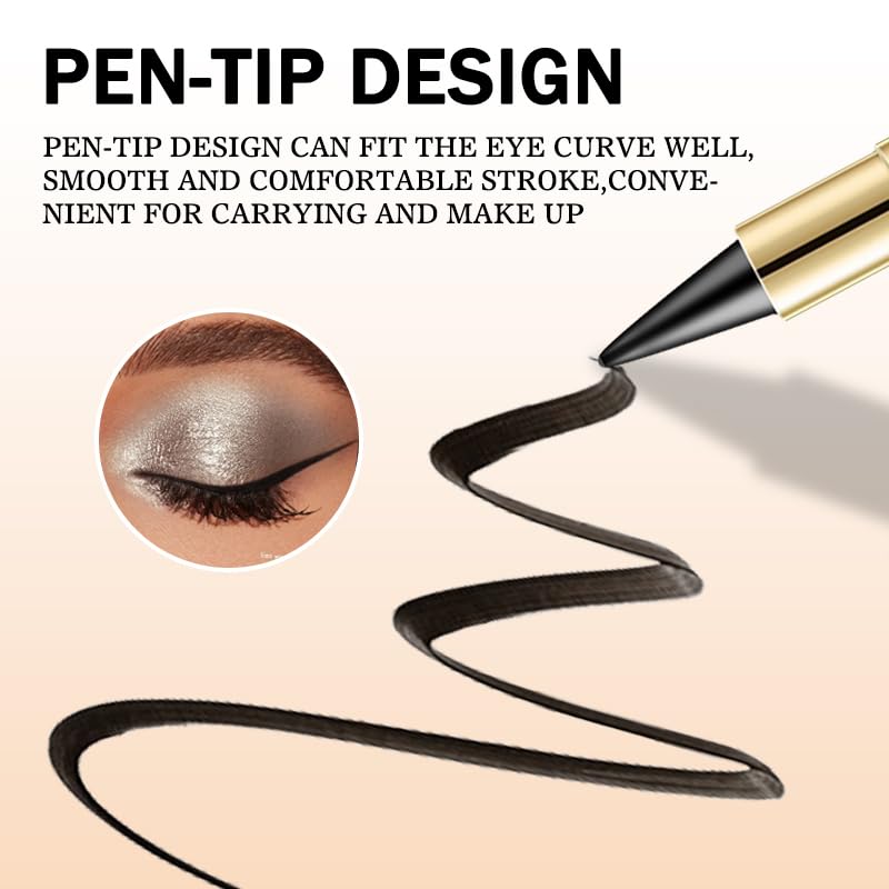 BANGFENG Black Eyeliner Stick – Waterproof Smudge-Proof Matte Eye Makeup