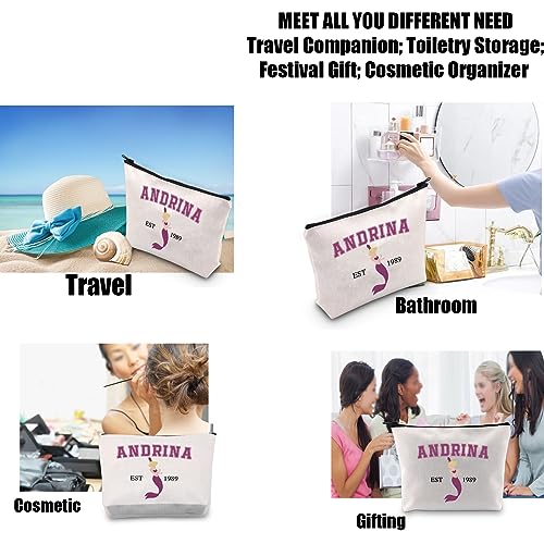 JYTAPP Mermaid Makeup Bag Waterproof Cosmetic Organizer Pouch