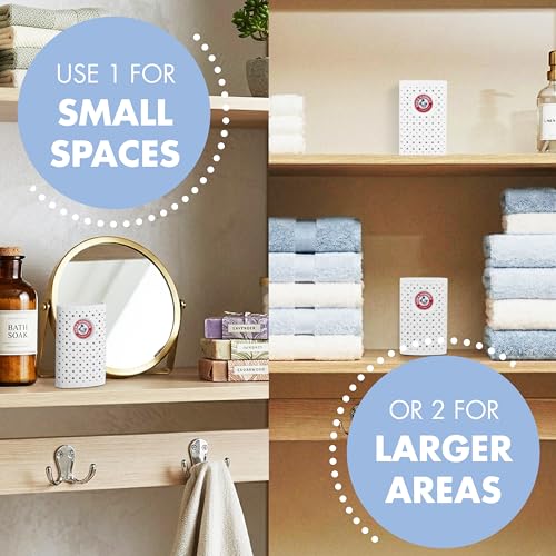 Arm & Hammer OdorBusterz ShelfMATE White Linen 1 Pack - Odor Absorber for Shelves & Storage