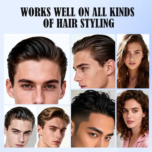 gowwim 3-in-1 Styling Comb Wide Tooth Hair Detangling and Tail Comb