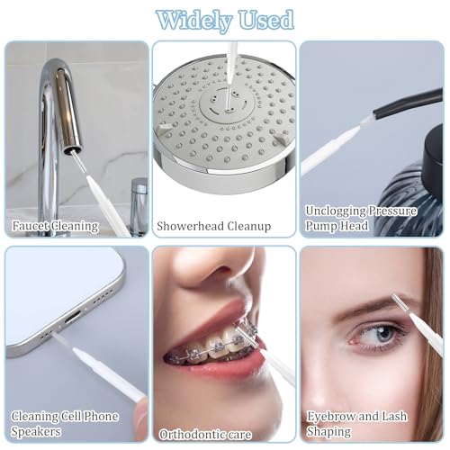 Xinjoduz Shower Head Cleaning Brush Set 60 PCS Anti-Clogging Small Hole Tool