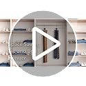 2 Pack Tie and Belt Organizer with 360° Rotating Hooks - Space Saving Storage Solution