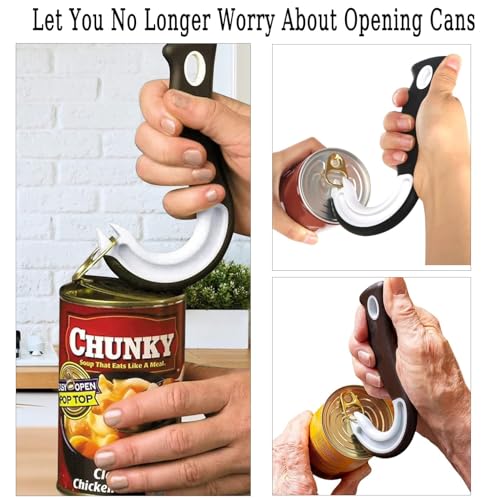 DreamAug Multi-Purpose J-Shaped Can & Jar Opener for Arthritis Seniors