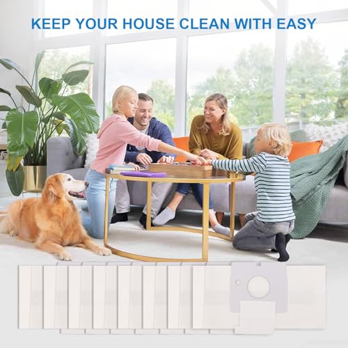 8-Pack Style M Replacement Vacuum Bags for Kenmore Magic Blue Vacuums