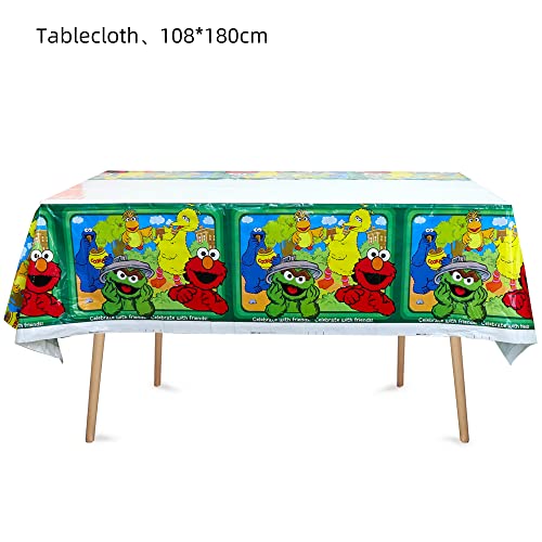 2 Pack Disposable Birthday Party Tablecloths - 70" x 42"