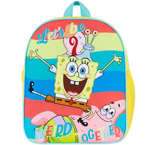 SPONGEBOB SQUAREPANTS Backpack for Kids, 11.6¡± x 9.25¡± x 3.14¡±