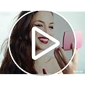Cyan Compact Makeup Mirror with 2x Magnification for Purse and Travel
