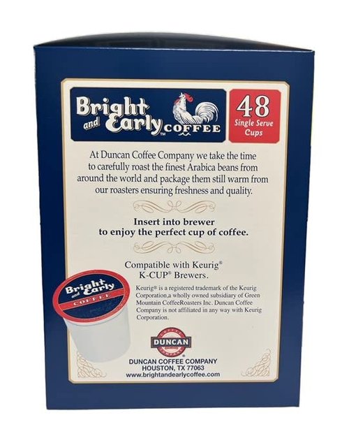 96 count Breakfast Blend Coffee for Keurig single cup Brewers Kuerig 2.0 k
