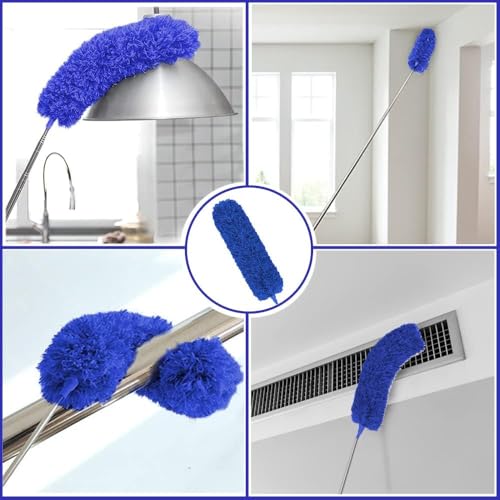 Extendable Microfiber Duster with 30'' to 100'' Telescoping Pole
