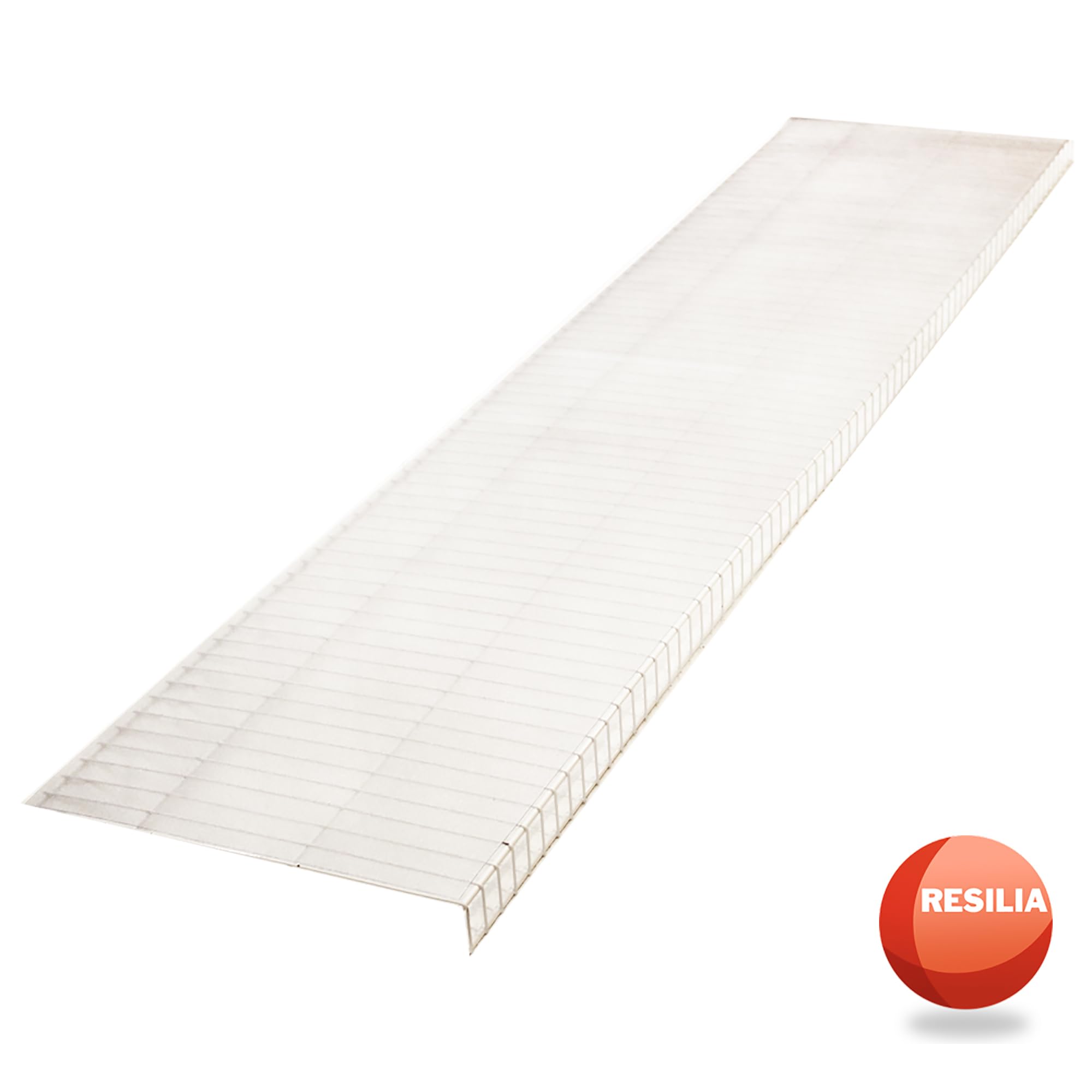 RESILIA Closet Shelf Liner for Wire Shelving – 20" Wide x 25' Long Heavy Duty Waterproof Liners, Clear PVC Covers for Kitchen Pantry, Bathroom Closet, & Cabinet Storage, Made in The USA