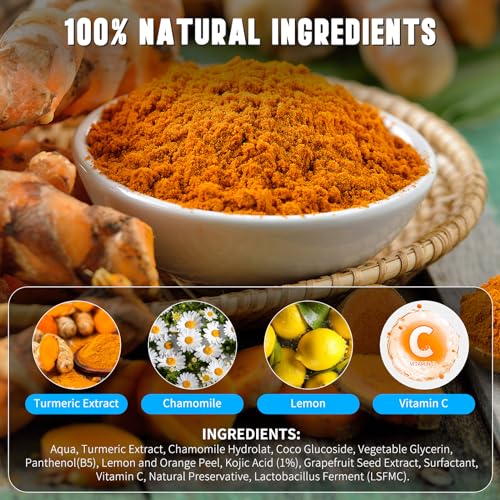 Turmeric Foaming Facial Cleanser - Deep Cleansing Face Wash 150ml