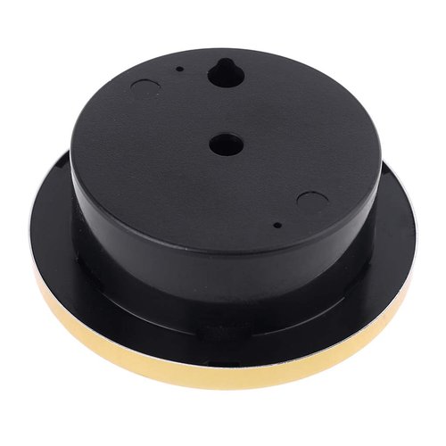 HELYZQ 72mm Round Gold Hygrometer Humidity Meter Gauge Ring Surface - No Battery Needed