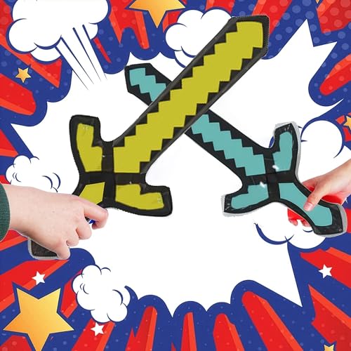 Pack of 12 Inflatable Swords - Fun Party Favors for Kids