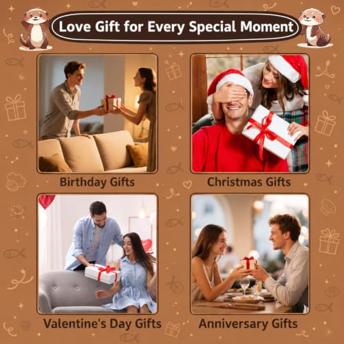 Anniversary Otter Gifts for Boyfriend, Girlfriend, Men, Women - In Love With Variation