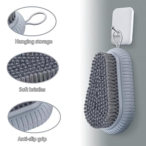 WDDBHSKN 2-Pack Laundry & Carpet Scrub Brushes - Multi-Surface Cleaning Tool