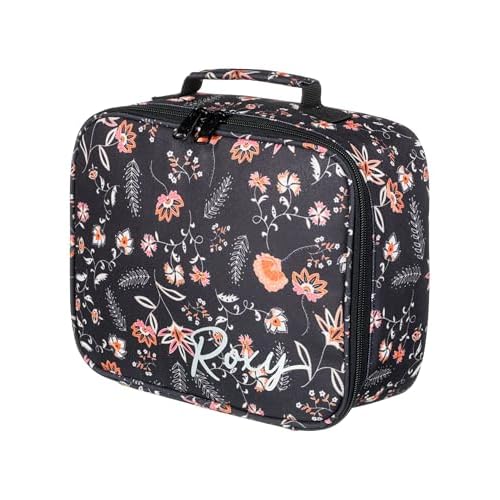 Roxy Insulated Lunch Bag | Reusable | Cooler | Snack Bag | Container | Picnic | Work | Leakproof | Beach | Vacation | Camping, Groove In Life - Anthracite Kerala Border