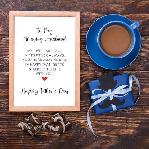 Romantic Father's Day Card for Husband - Heartfelt Gift