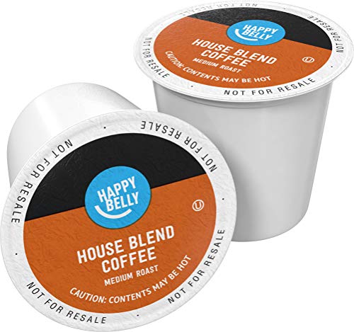 Happy Belly Medium Roast Coffee Pods - House Blend, 100 Count