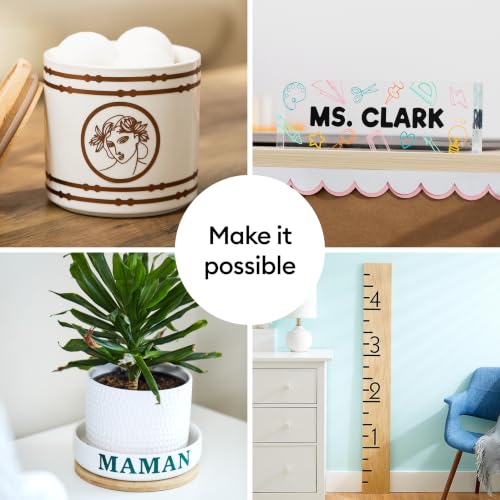 Cricut Smart Permanent Vinyl Roll - Maize Yellow, 9.5in x 6ft