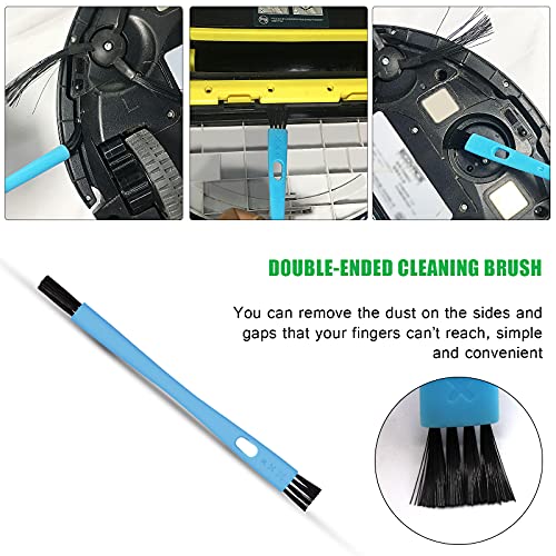Midukit Robot Vacuum Cleaning Kit with Brush, Cloth & Hair Cutter