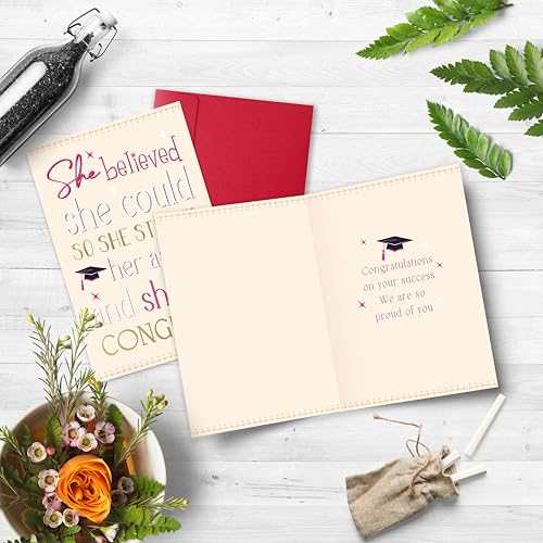Funny Graduation Card for Daughter, Granddaughter, Sister