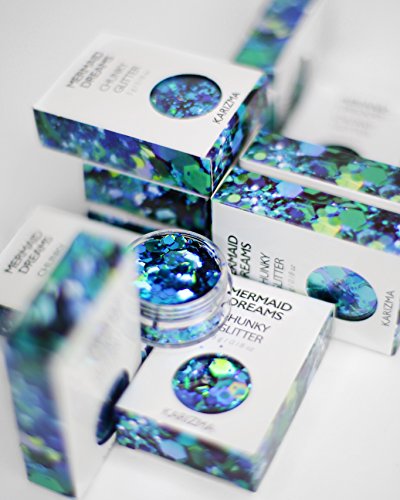 KARIZMA Mermaid Dreams Chunky Face, Hair & Body Glitter 10g