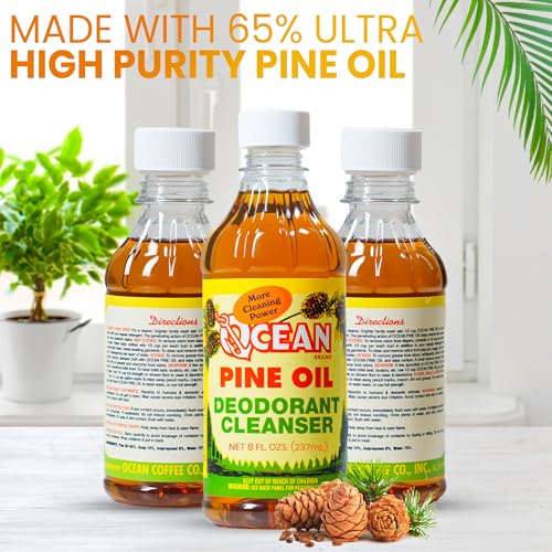 Ocean Pine Oil All-Purpose Cleaner Concentrate - 65% Pure Formula, 8 fl oz