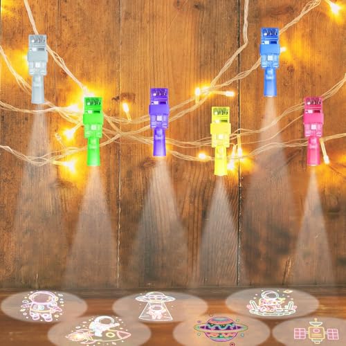 24PCS Space LED Finger Lights - Fun Party Favors for Kids