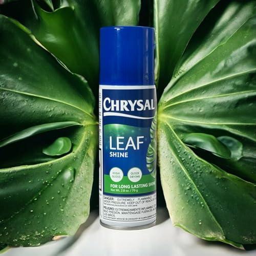 Chrysal LeafShine Indoor Plant Spray 3oz - Natural Shine & Protection