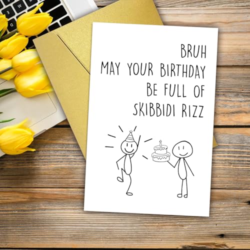 Funny Meme Birthday Card for Teens | Ages 13-18 | PUGAILA