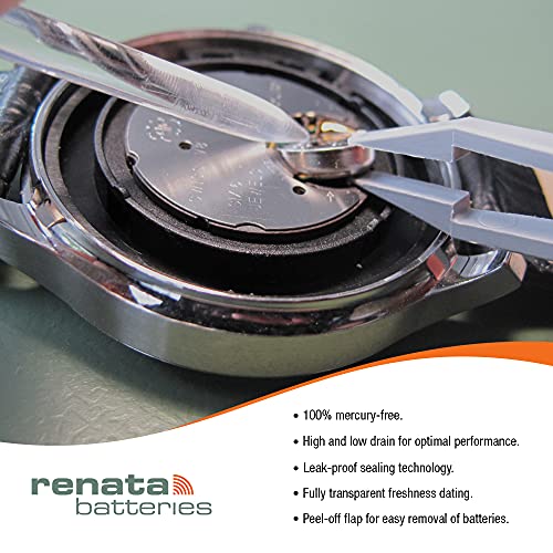 Renata 390 SR1130SW Silver Oxide Watch Battery - 1.55V (2 Pack)
