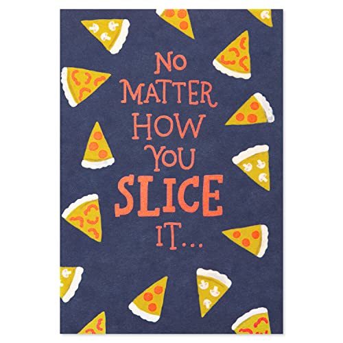 Funny Romantic Card for Husband - Pizza Pun Greeting Card