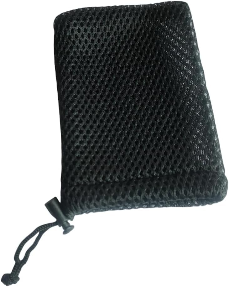 Nylon Mesh Drawstring Bags - 5pcs Small Storage Pouches for Travel