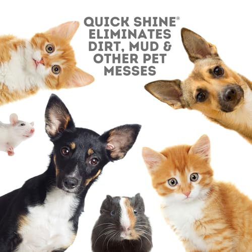 Quick Shine Pet Floor Cleaner - 27 oz, Neutralizes Odors & Removes Dirt