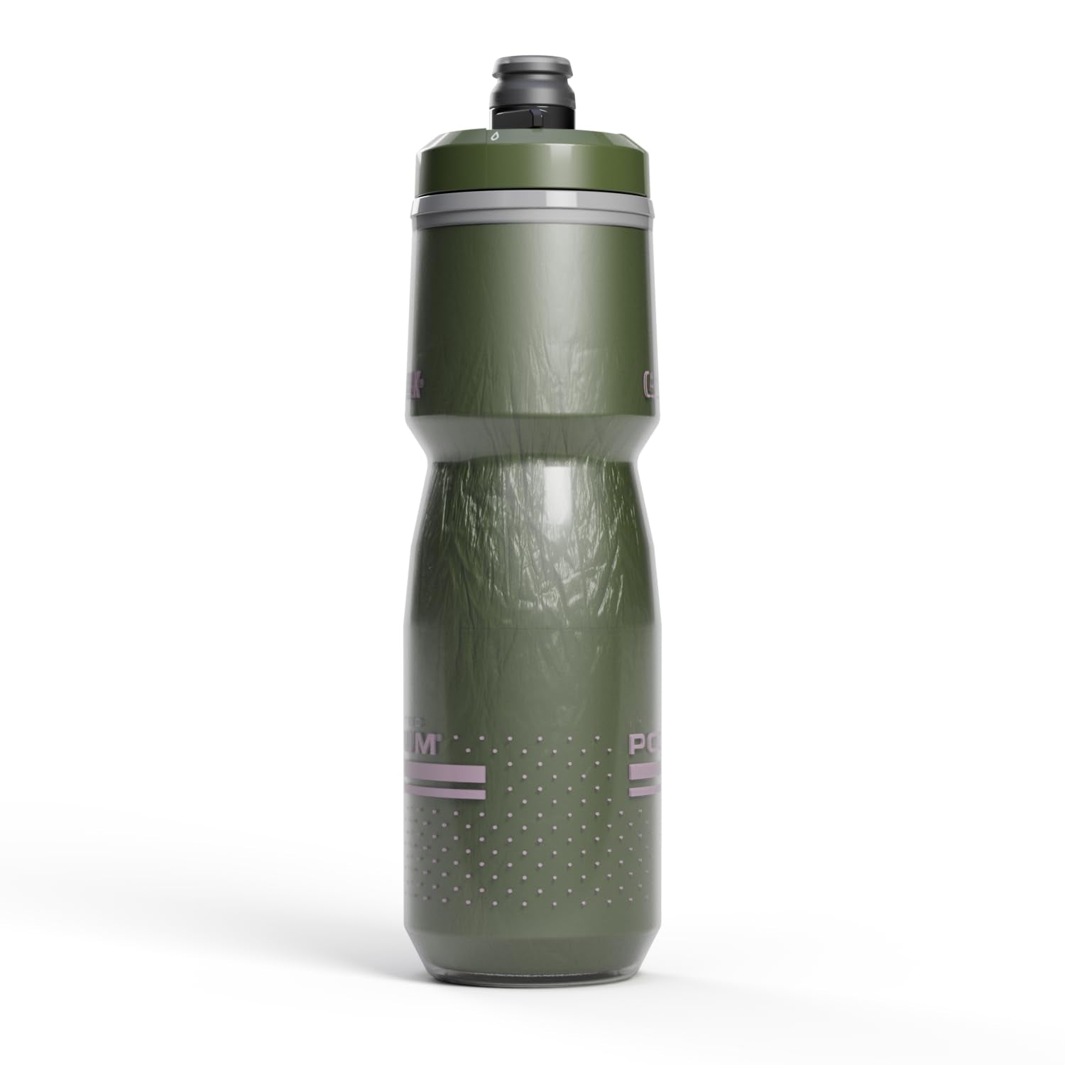 CamelBak Podium Chill Insulated Bike Squeeze Water Bottle, Cold Retention for Cycling, 24oz, Deep Fern
