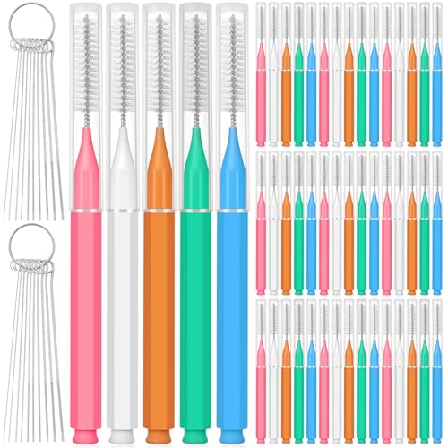 MAPVOLUT 70-in-1 Shower Head Cleaner Kit - Pink, White, Orange, Green, Blue