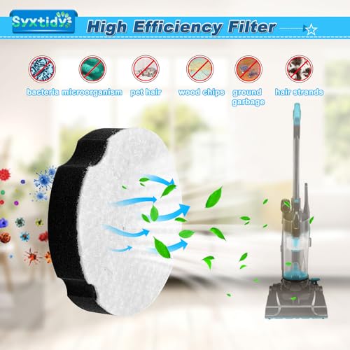 Bissell Powerforce Compact Vacuum Filters - 5 Pack Replacement