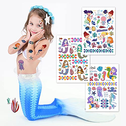 Zayvor Kids Temporary Tattoos - 250+ Waterproof Designs & Party Favors