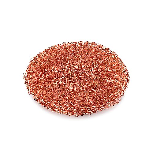 Full Circle Copper Scrubbers 3 Pack - Heavy Duty & Rust-Resistant