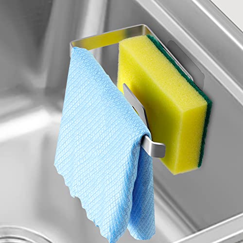 GAViA Stainless Steel Sink Caddy – Removable Sponge Holder & Organizer