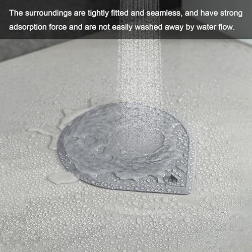 Universal Silicone Bathtub Stopper - 6 Inch Drain Plug (2 Pcs)