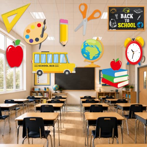 20PCS Back to School Decorations Set - Classroom Hanging Ornaments