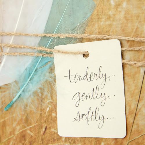 Hallmark Signature Sympathy Card with Angel Feathers