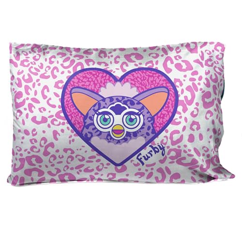 Jay Franco Furby Reversible Pillowcase - Soft Microfiber Standard Pillow Cover