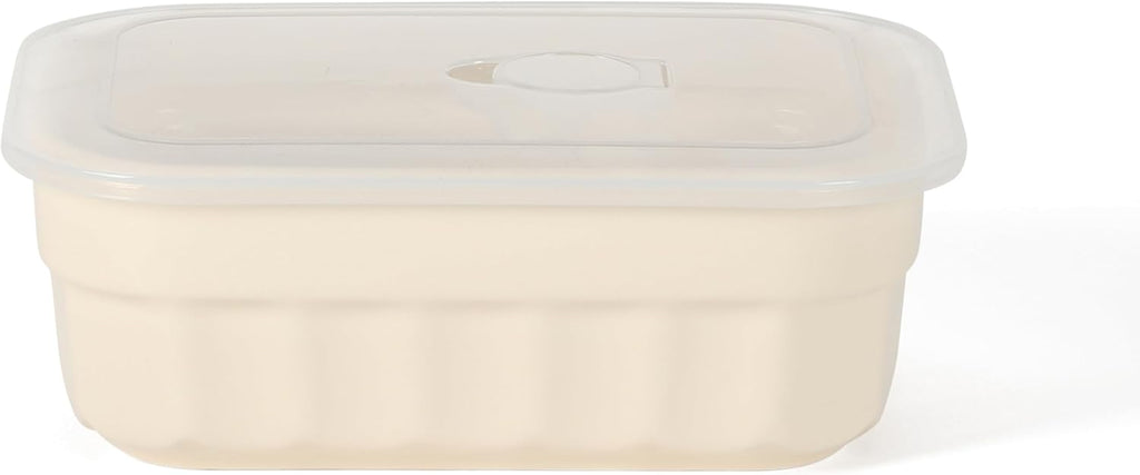 Martha Stewart Broadbrook 6-Piece Stoneware Meal Prep Container Set - Oven, Microwave, Dishwasher Safe