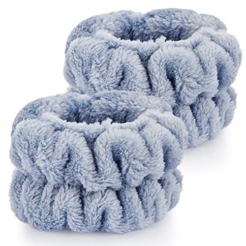 Dorbetar Microfiber Wrist Towels for Washing Face 2 Pcs