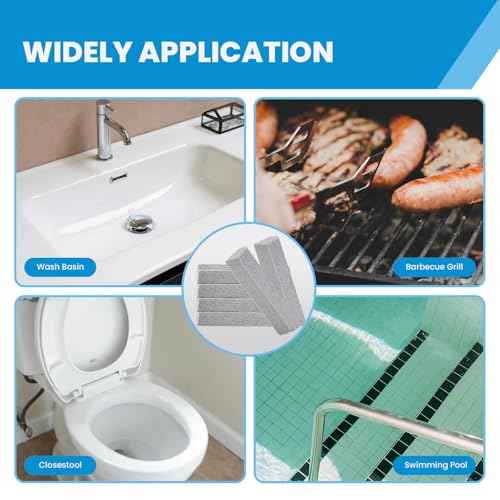 Riuja 14 Pack Pumice Stone Toilet Cleaner for Hard Water and Rust Removal